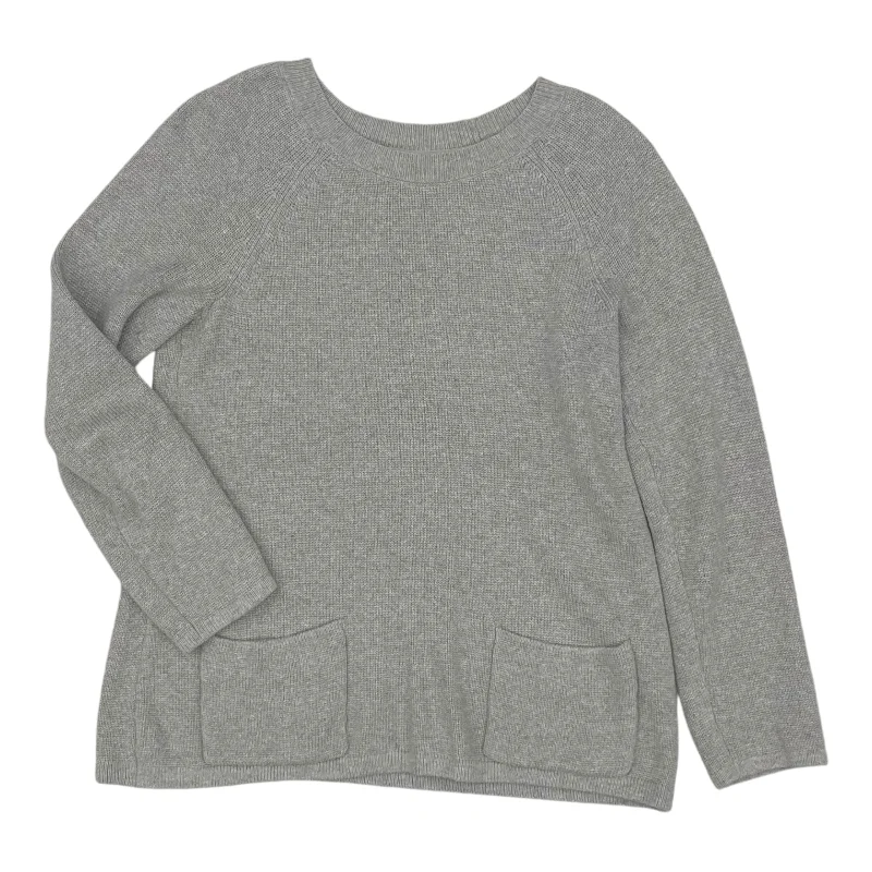 Sweater By J. Jill In Grey, Size:Xs