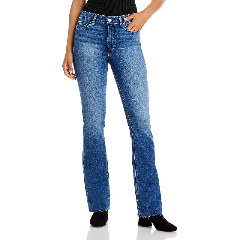 Women's Travel Apparel Womens Denim Released-Hem Bootcut Jeans