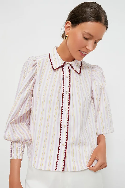 Women's Trendy Clothing Striped Elisa Shirt