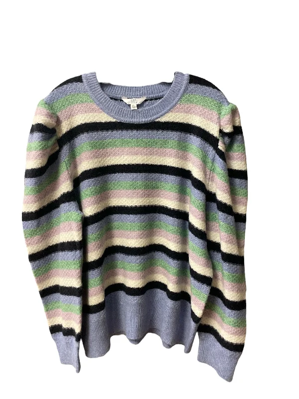 Sweater By Time And Tru In Striped Pattern, Size: Xl