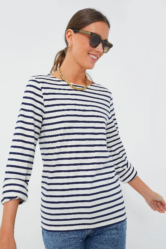 Timeless Women's Outfit Ecru-Marine Minquiers Modern