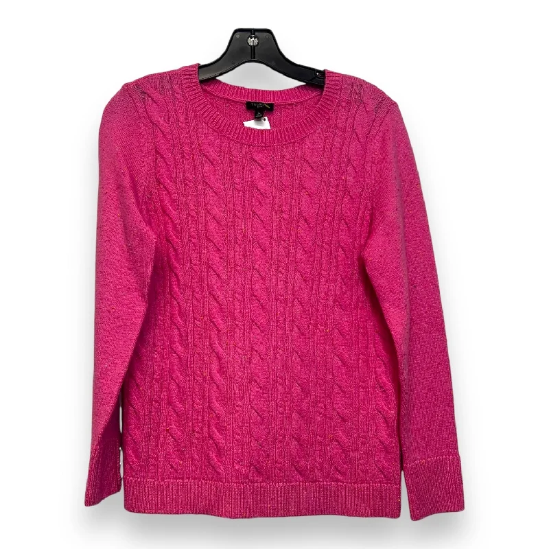 Sweater By Talbots O In Pink, Size: S