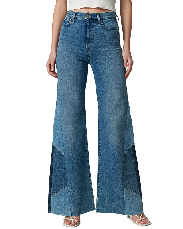 Women's Professional Garments JOE'S Jeans The Bailey Its Like That Pieced Wide Leg Jean