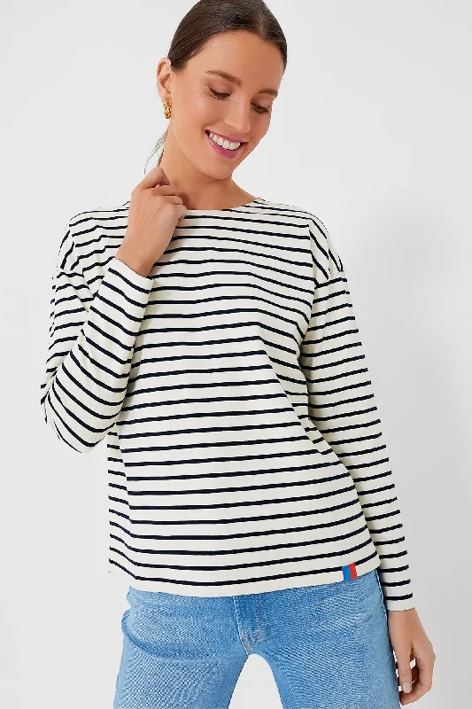 Women's Seasonal Wardrobe Clothing The Cream and Navy Boyfriend