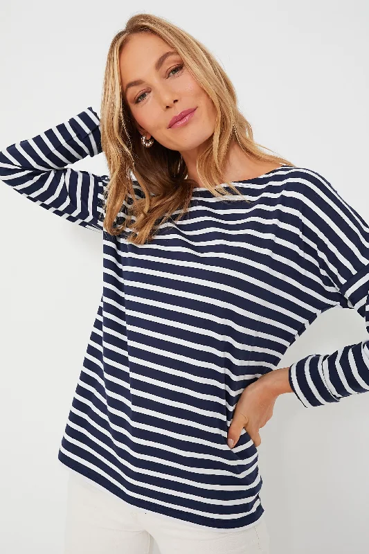 Charming Everyday Clothing For Women Marine-Ecru Minquiers Modern