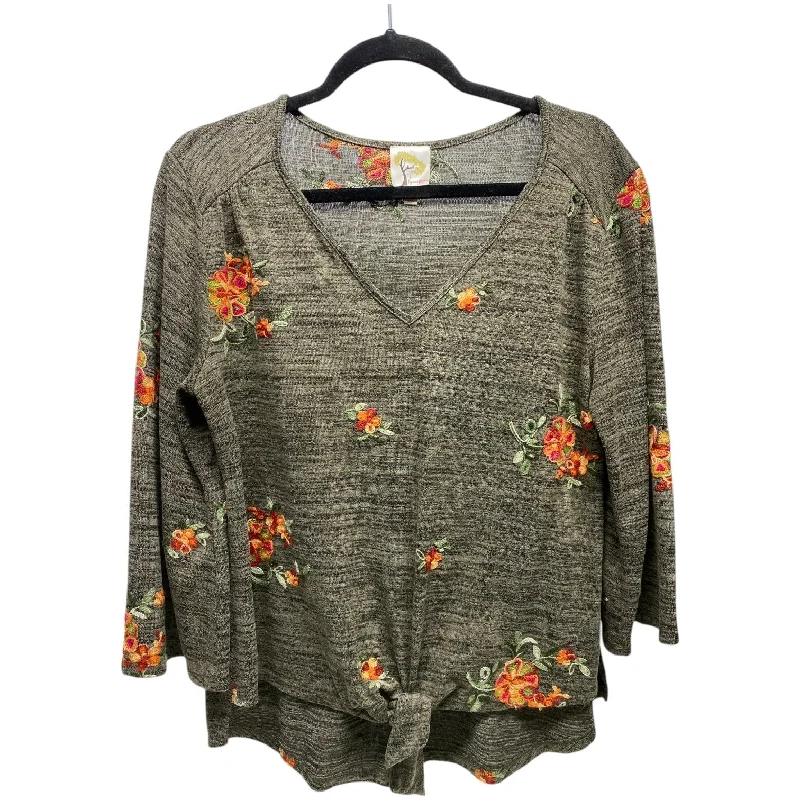 Sweater By Figuero & Flower In Brown, Size: Xl