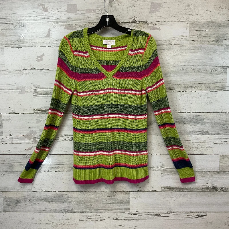 Sweater By Belle By Kim Gravel In Green, Size: S