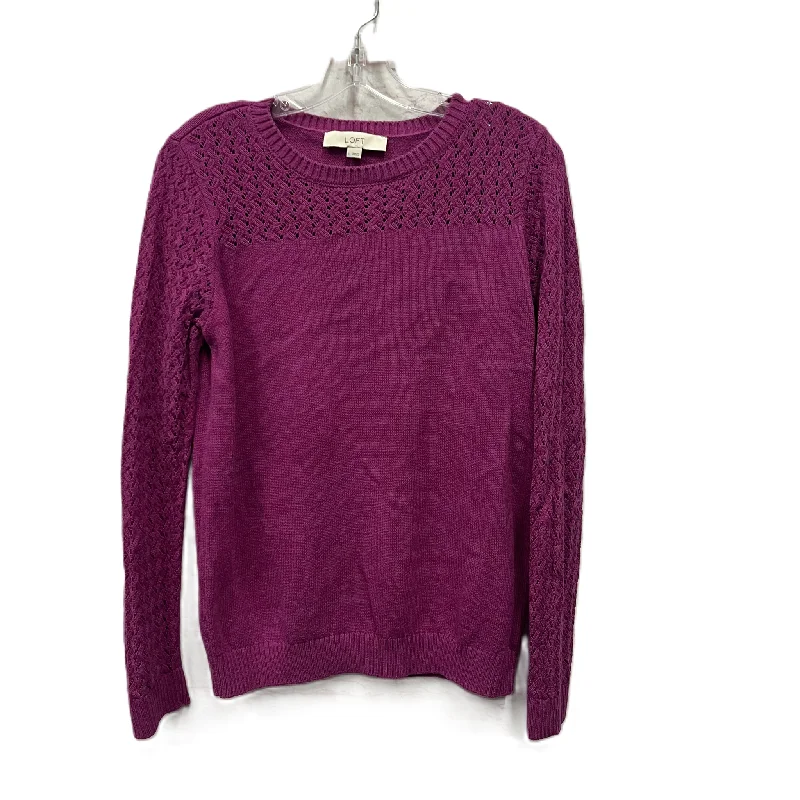 Sweater By Loft In Pink, Size: L