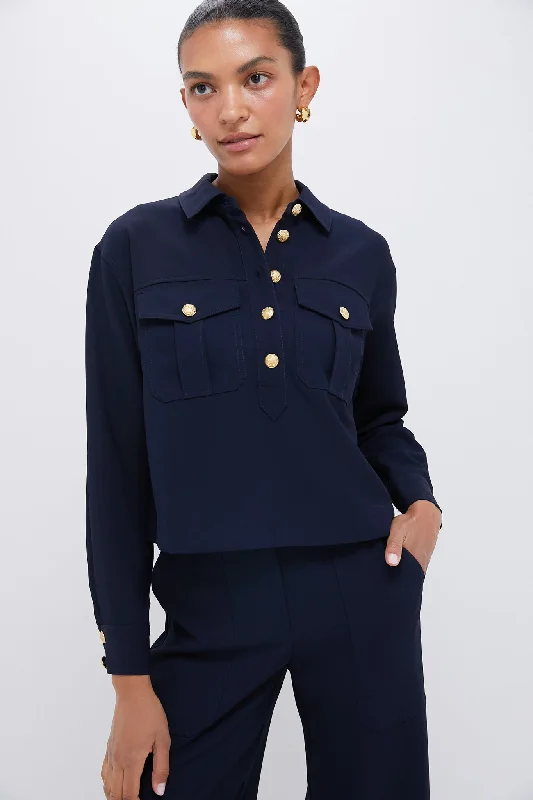 Women's Trendy Clothes Navy Colvin Top