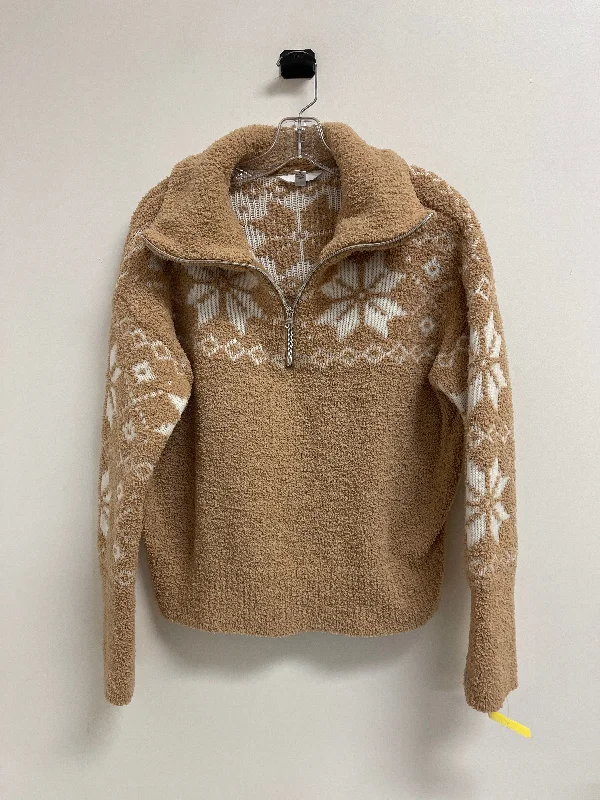 Sweater By Time And Tru In Tan, Size: L