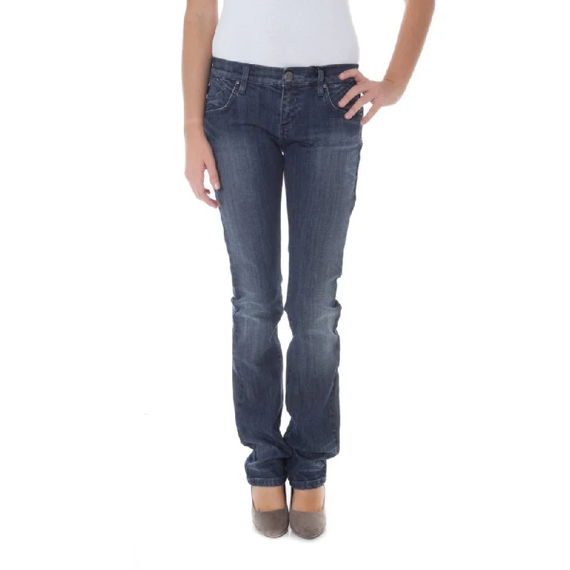 Women's Vintage-Inspired Outfit Phard  Cotton Jeans & Women's Pant