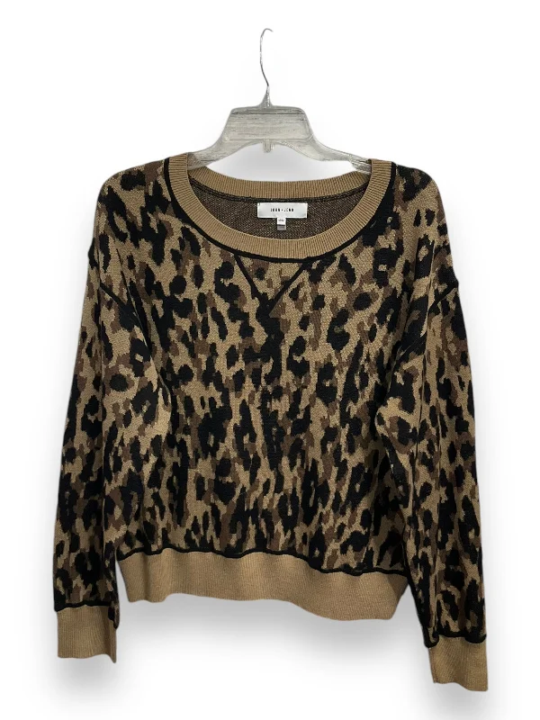 Sweater By John + Jenn In Animal Print, Size: M