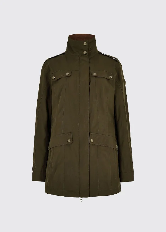 Comfortable Women's Clothing Banville Utility Jacket - Olive