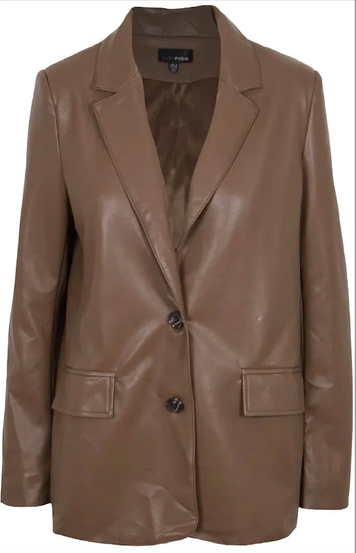 Women's Outfit Adler Faux Blazer In Brown