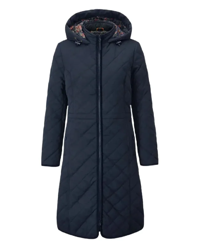 Formal Outfit For Women Alan Paine Ladies Surrey Quilted Long Coat