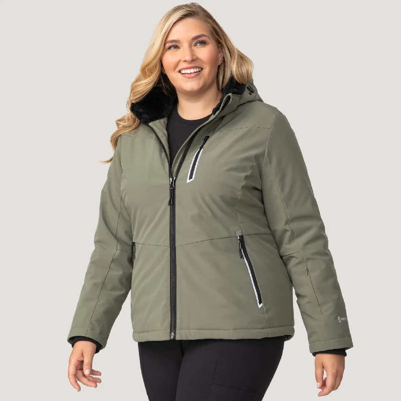 Women's Clothes For Work Women's Plus Size FreeCycle® Thermo Super Softshell® II Jacket