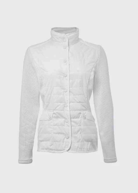 Women's Comfortable Apparel Terryglass jacket - Sail White