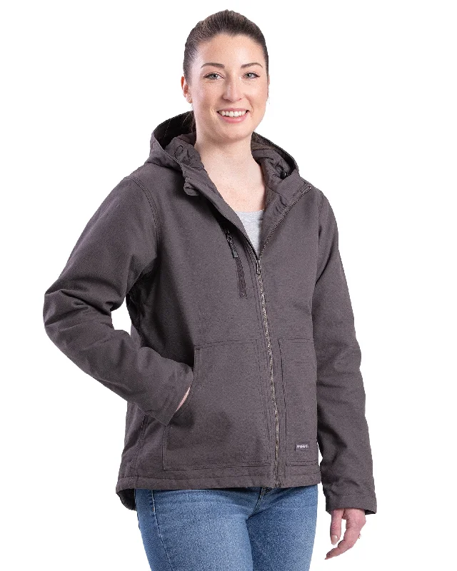 Women's Sporty Clothes Women's Softstone Duck Hooded Jacket