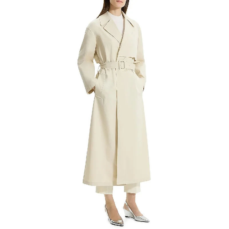 Women's Clothes And Apparel Sets Womens Wrapped Belted Trench Coat