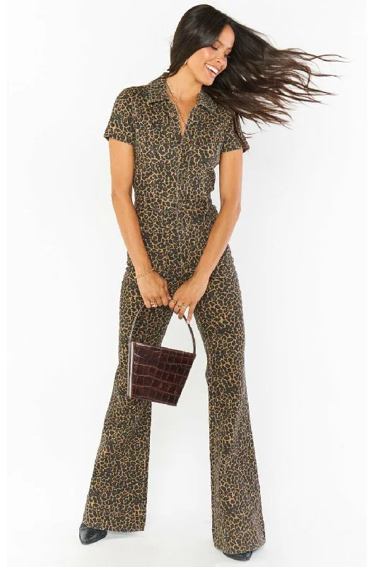 Women's Night-Out Outfit Show Me Your Mumu Everhart Jumpsuit In Jungle Groove