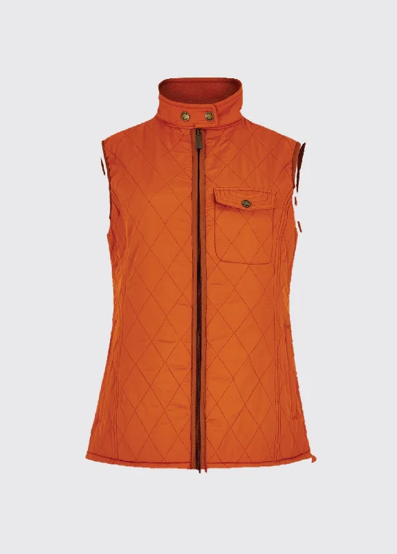 Women's Trendy Garments Rathdown Quilted Gilet - Cayenne