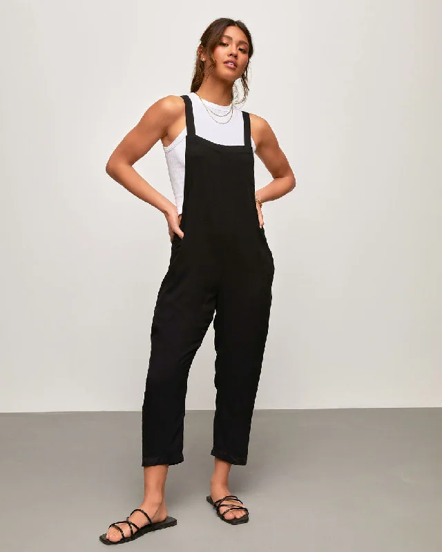 Affordable Luxury Women's Apparel Candace Pocketed Jumpsuit