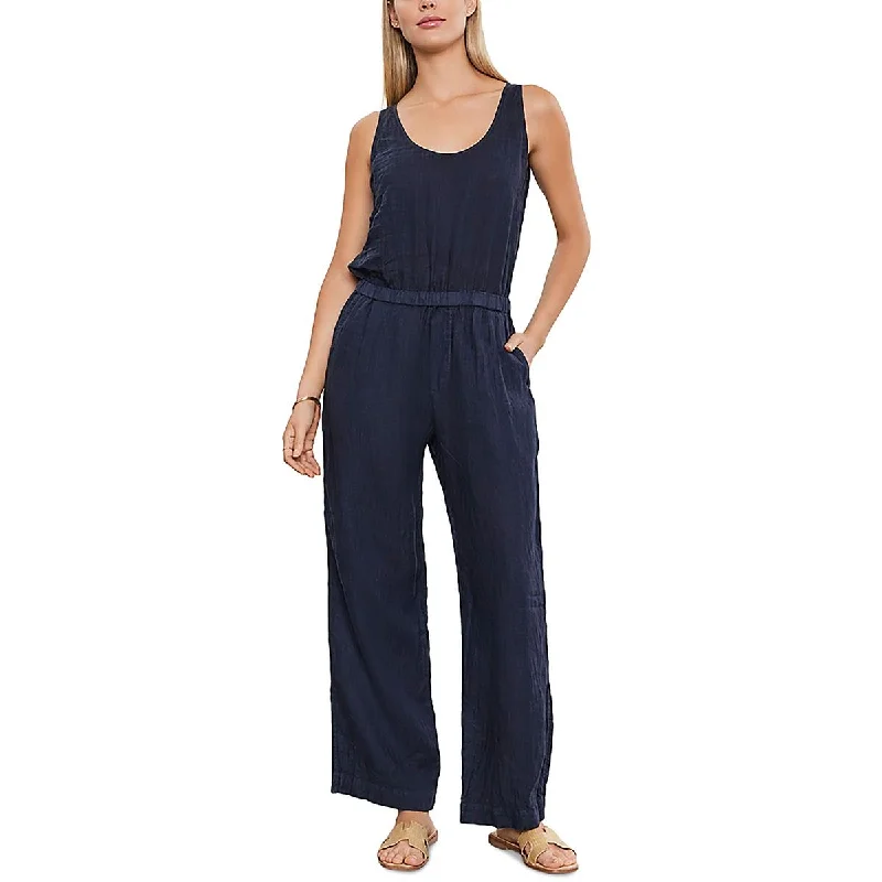 Casual Garments For Women Womens Linen Tank Jumpsuit