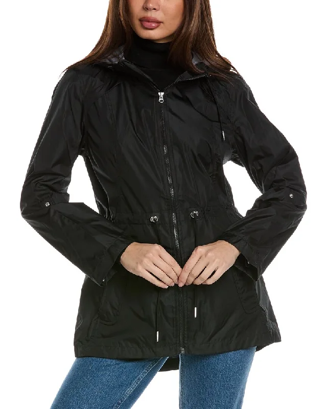 Women's Outerwear Attire Big Chill Packable Hooded Anorak