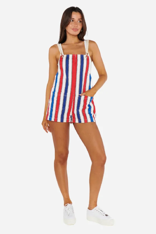 Women's Vintage-Inspired Clothing Show Me Your Mumu Trude Romper in Yacht Club