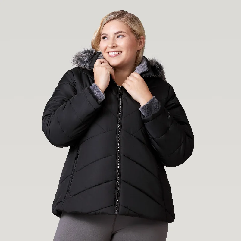 Fashionable Women's Casual Apparel Women's Plus Size Brisk II Parka Jacket