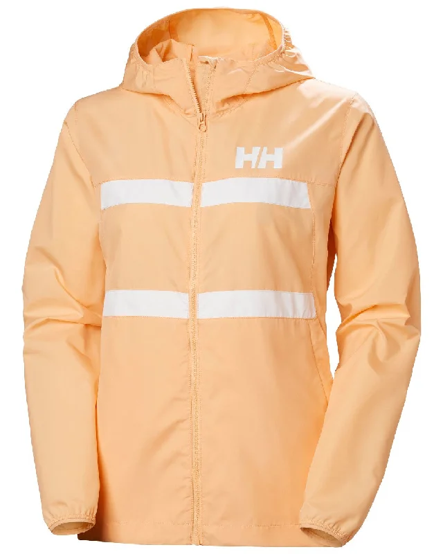 Sustainable Women's Clothing Helly Hansen Womens Salt Stripe Windbreaker Jacket