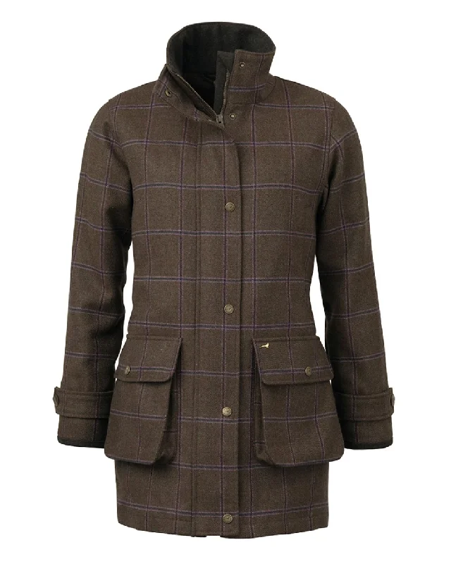 Women's Seasonal Clothing Laksen Pippa Tweed Coat with CTX