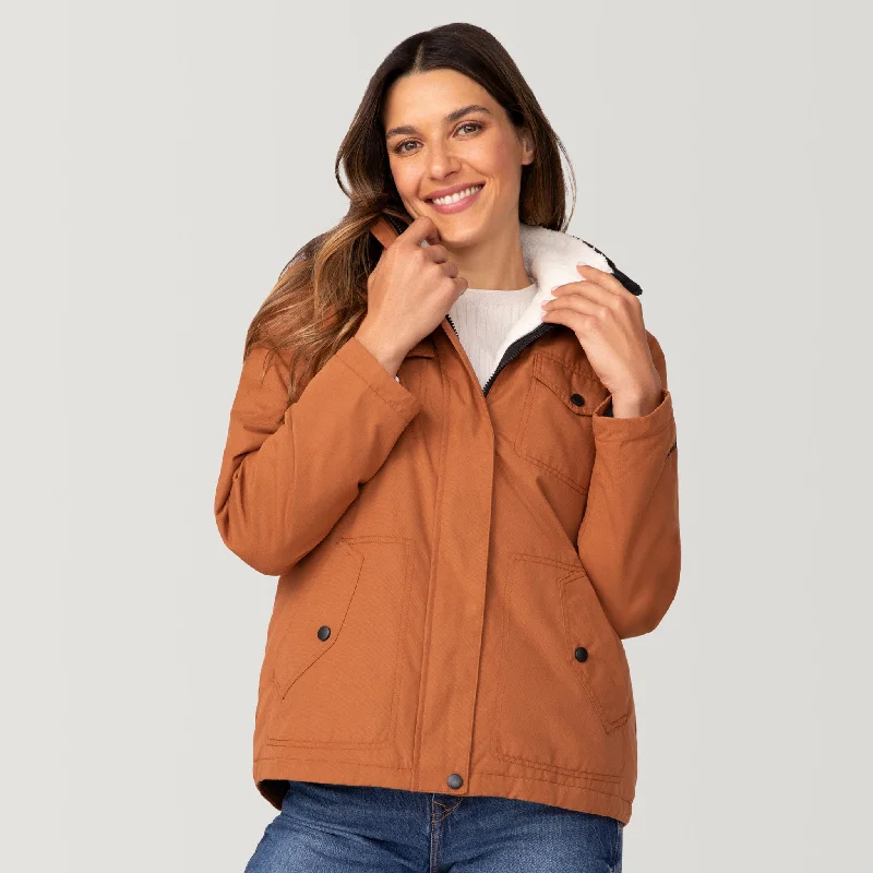 Women's Clothing For Special Occasions Women's Cascade Canvas 3-in-1 Systems Jacket