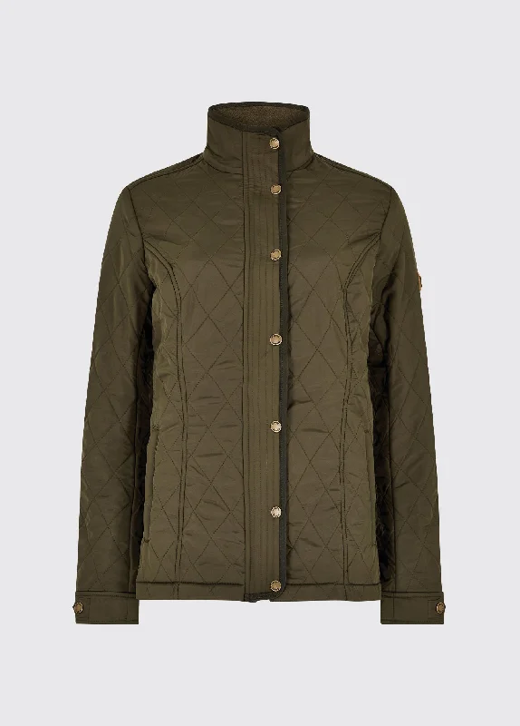 Women's Athletic Apparel Camlodge Quilted Jacket - Olive