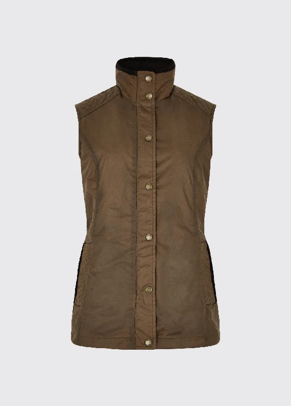 Women's Transitional Attire Pakenham Wax Gilet - Ginger