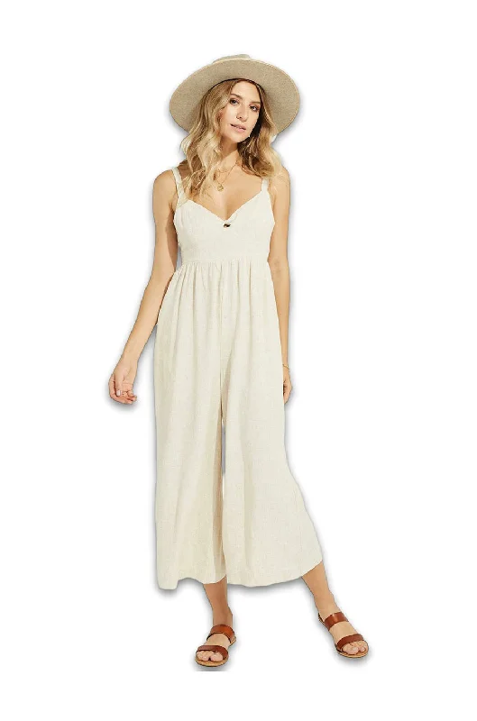 Women's Chic Outfit Gentle Fawn Tropez Jumpsuit In Linen