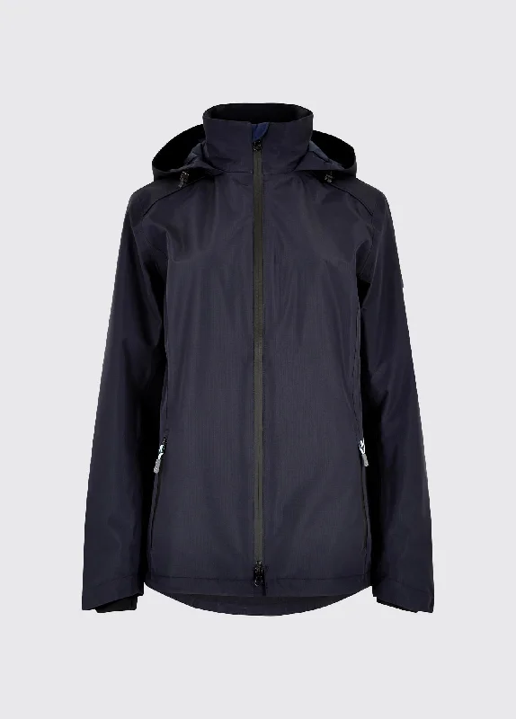 Stylish And Comfortable Clothing For Women Garryvoe Waterproof Jacket - Navy