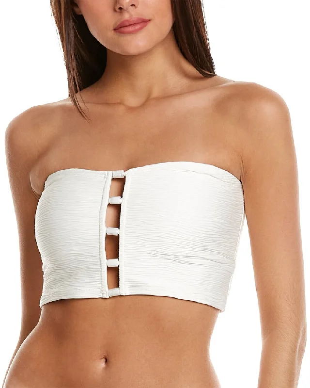 Affordable Women's Attire Carmen Marc Valvo Bandeau Bikini Top