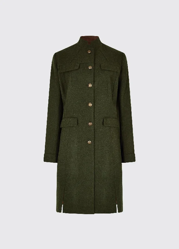 Women's Sporty Clothes Coolepark Tweed Coat - Loden