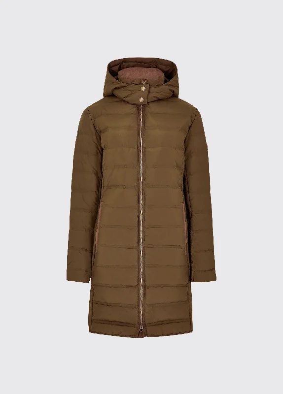 Modern Women's Apparel Ballybrophy Quilted Jacket - Bronze