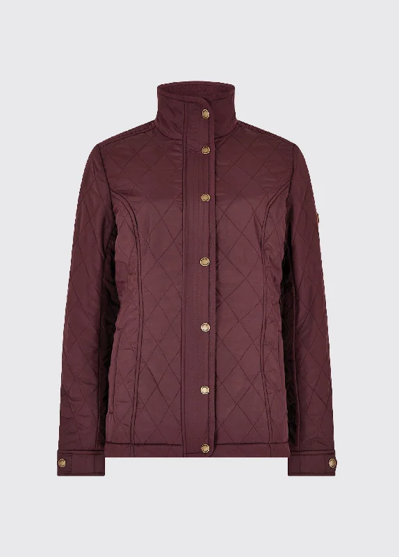 Women's Comfortable Garments Camlodge Quilted Jacket - Currant