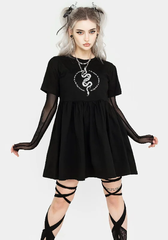 Women's Outerwear Garments Hermetica Jersey Skater Dress