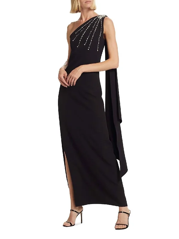 Women's Professional Garments Leslie Gown In Black