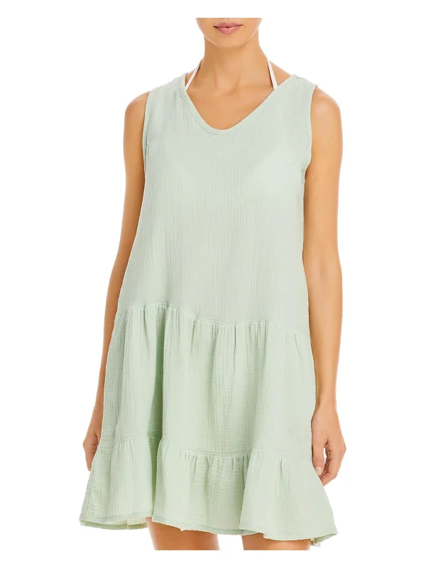 Affordable Luxury Women's Apparel Womens Cotton Midi Sundress