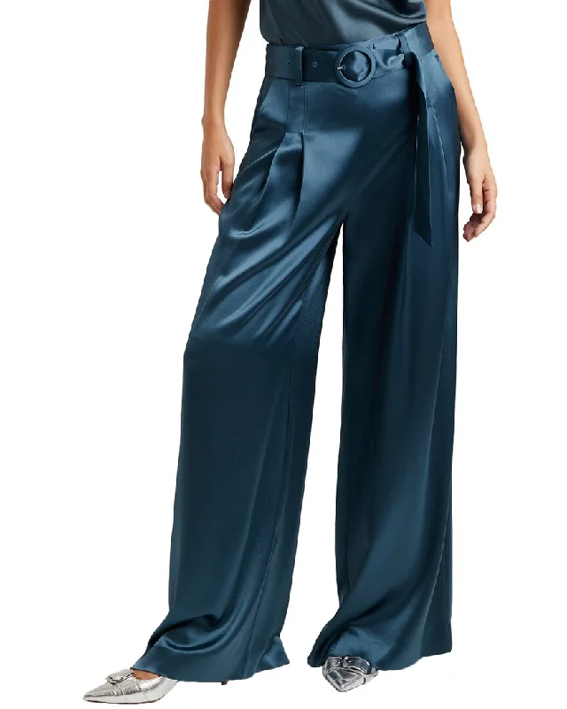 Women's Outfit For The Office Cinq à Sept Smooth Satin Shauna Pant