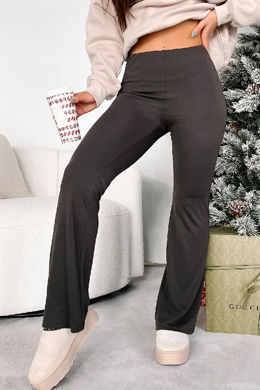 Women's Comfortable Lounge Garments Keeping My Peace Lounge Pant (Washed Black)