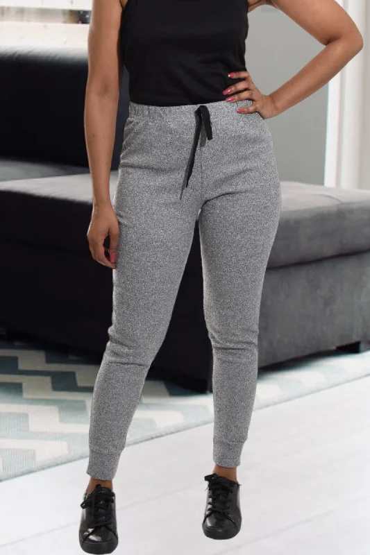 Women's Everyday Clothes Ladies Grey Skinny Track Pants