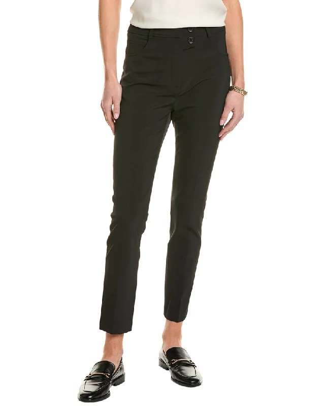 Women's Seasonal Garments THEO The Label Aphrodite Techno Button Pant